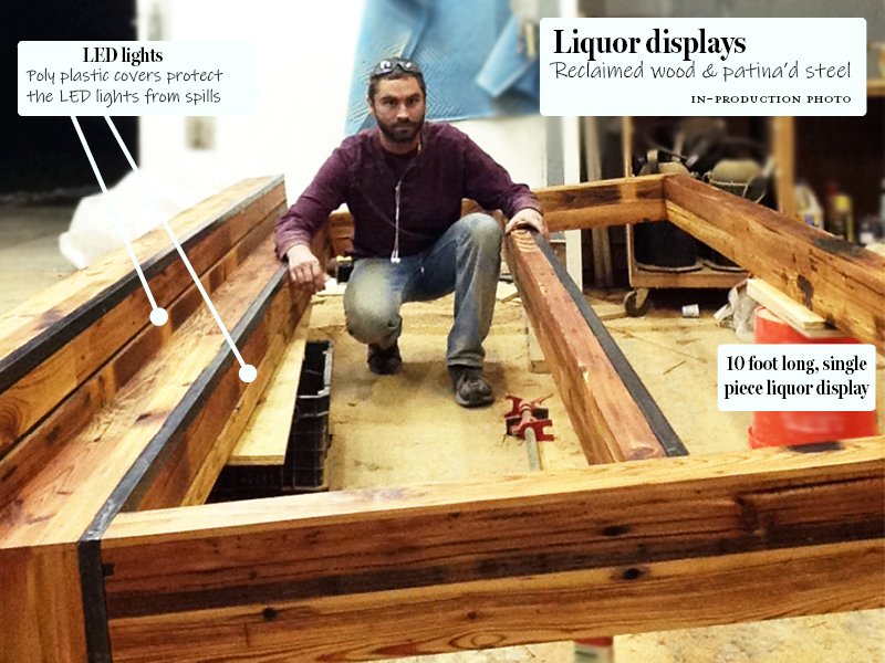 Antones main bar production