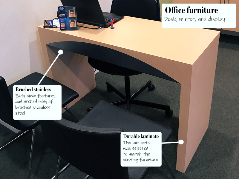 Pioneer Vision desk wide