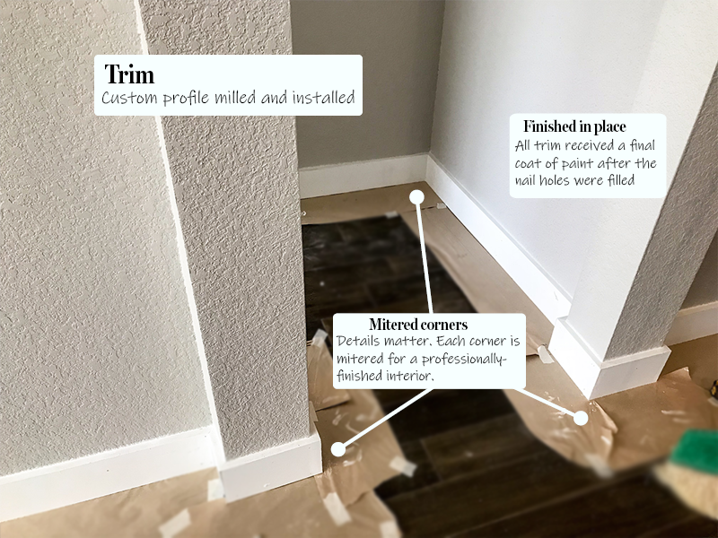Shady Hollow Trim Finish