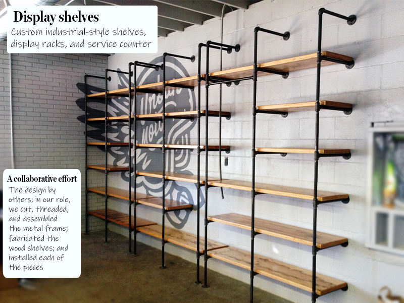 Urban Moto large shelf bare