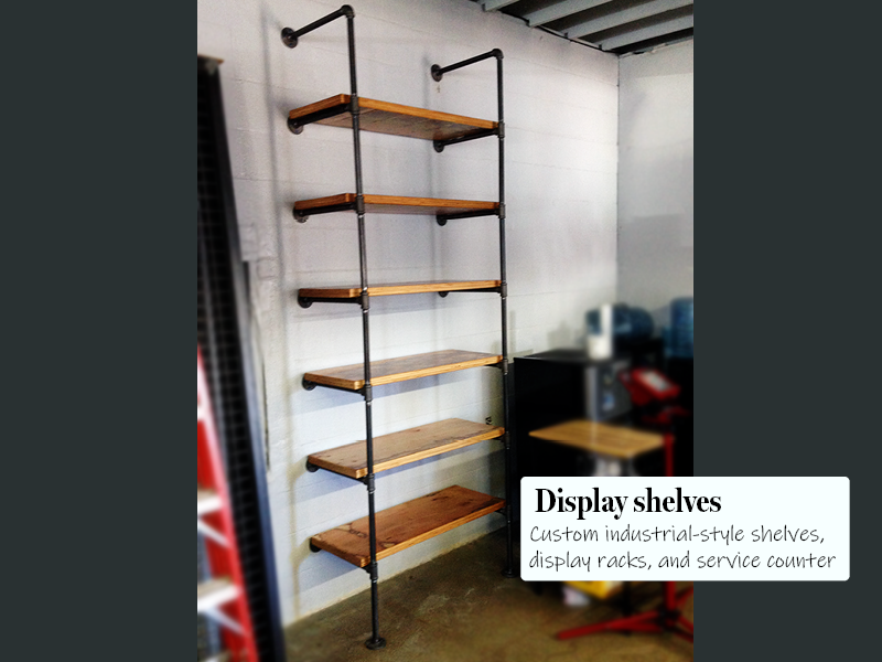 Urban Moto large shelf small